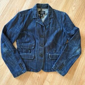 RALPH LAUREN Dark Blue Denim Jacket